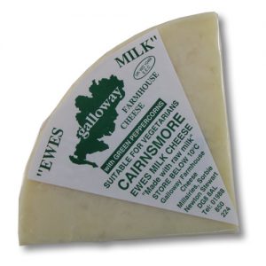 Cairnsmore Ewes Milk Cheese with green Peppercorns