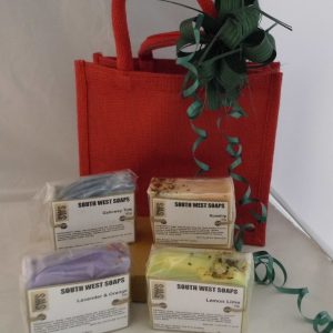 Red Soap Bag
