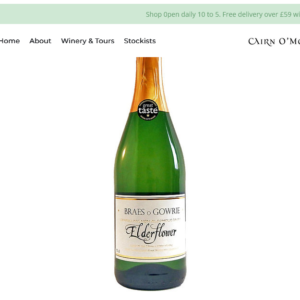 Braes o Gowrie Sparkling Elderflower Non-Alcoholic